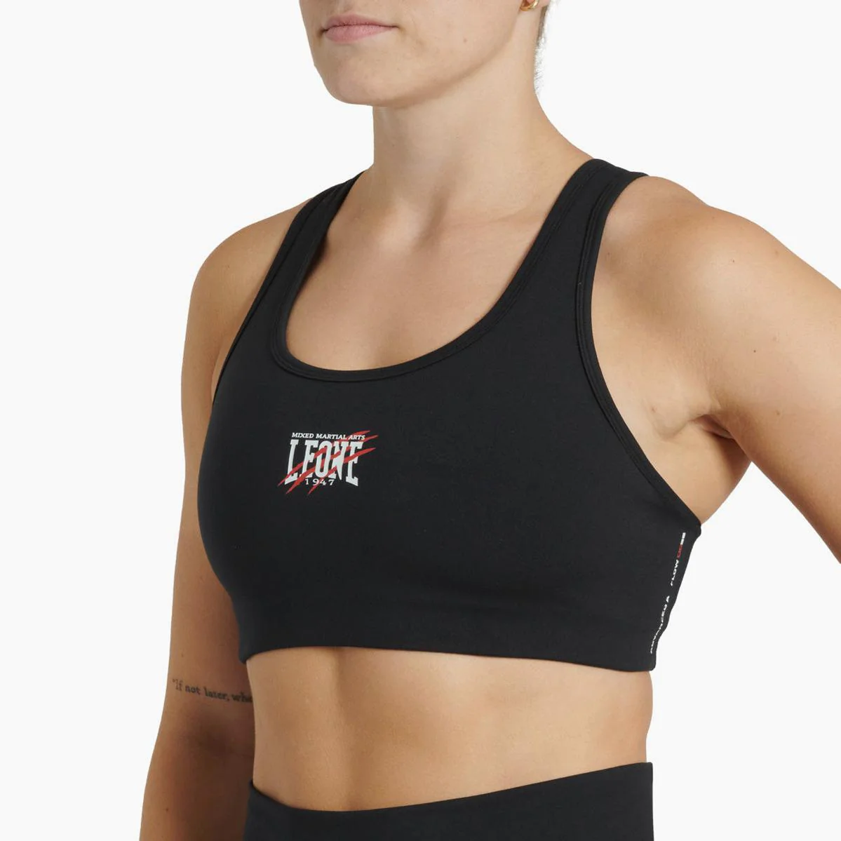 Sports bra Leone Primal Instinct AB938 Black  - Image 3