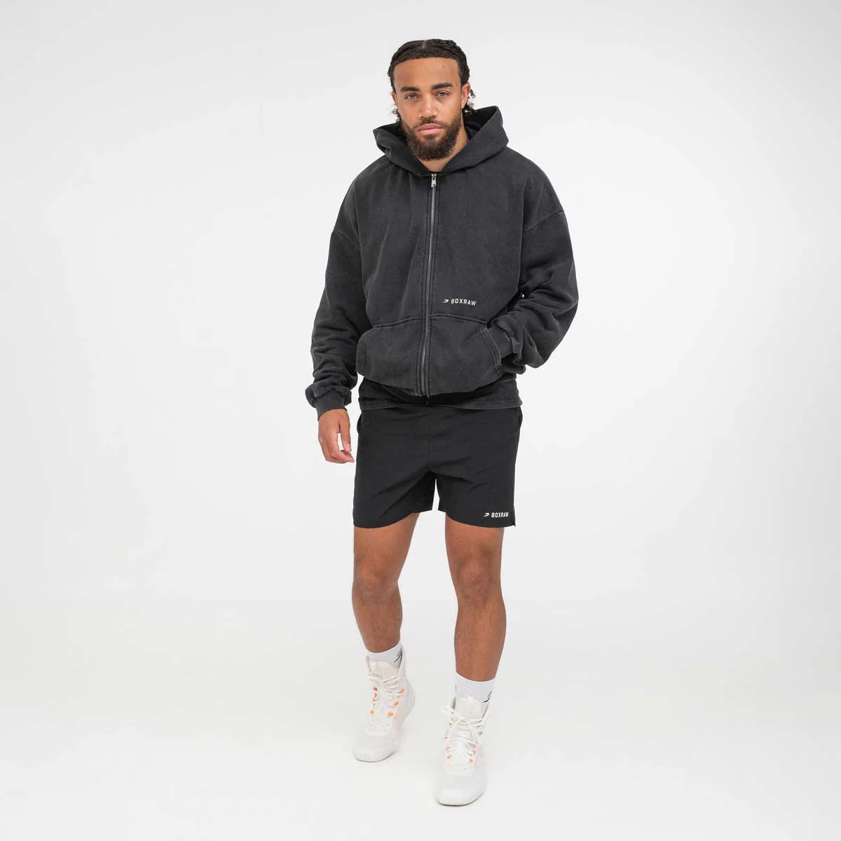 Sweatshirt Boxraw Sparring Club Oversize with hood and zipper  - Image 3