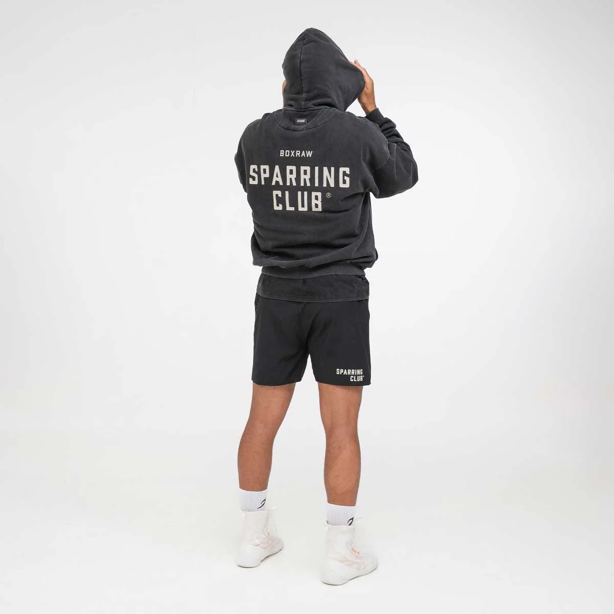 Sweatshirt Boxraw Sparring Club Oversize with hood and zipper  - Image 5