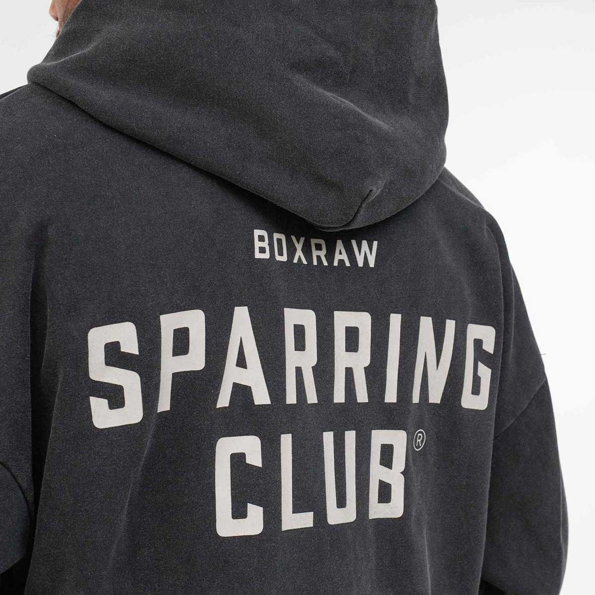 Sweatshirt Boxraw Sparring Club Oversize with hood and zipper  - Image 7
