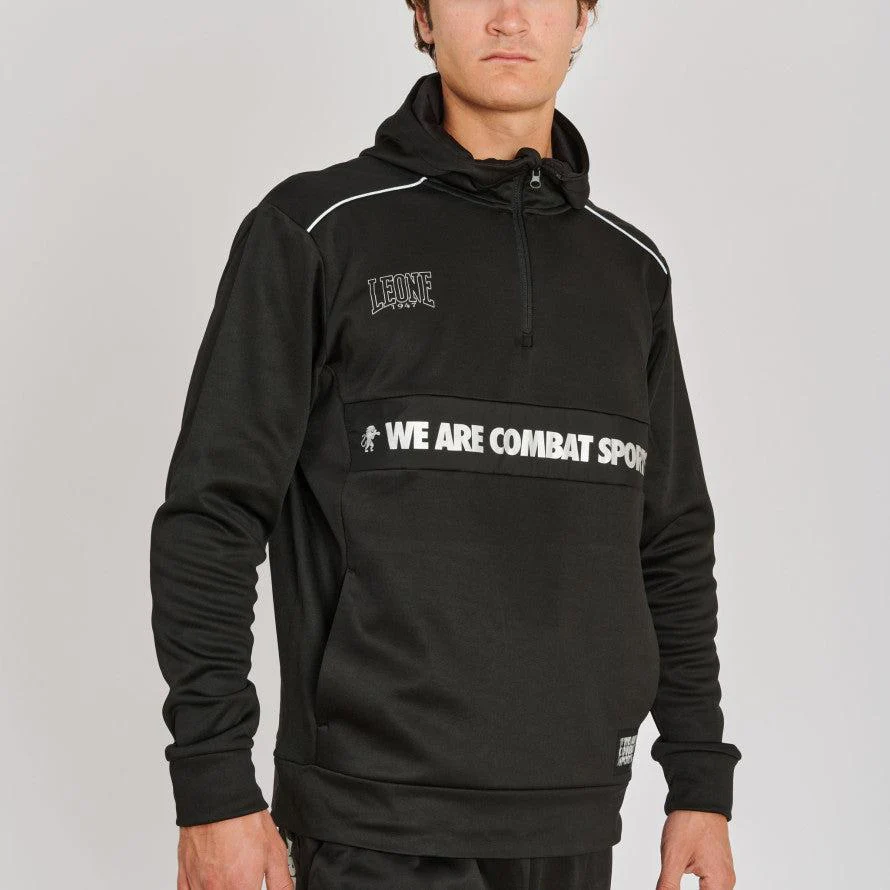 Sweatshirt Leone Hooded outline AB316  - Image 3