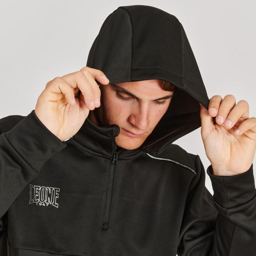 Sweatshirt Leone Hooded outline AB316  - Image 6