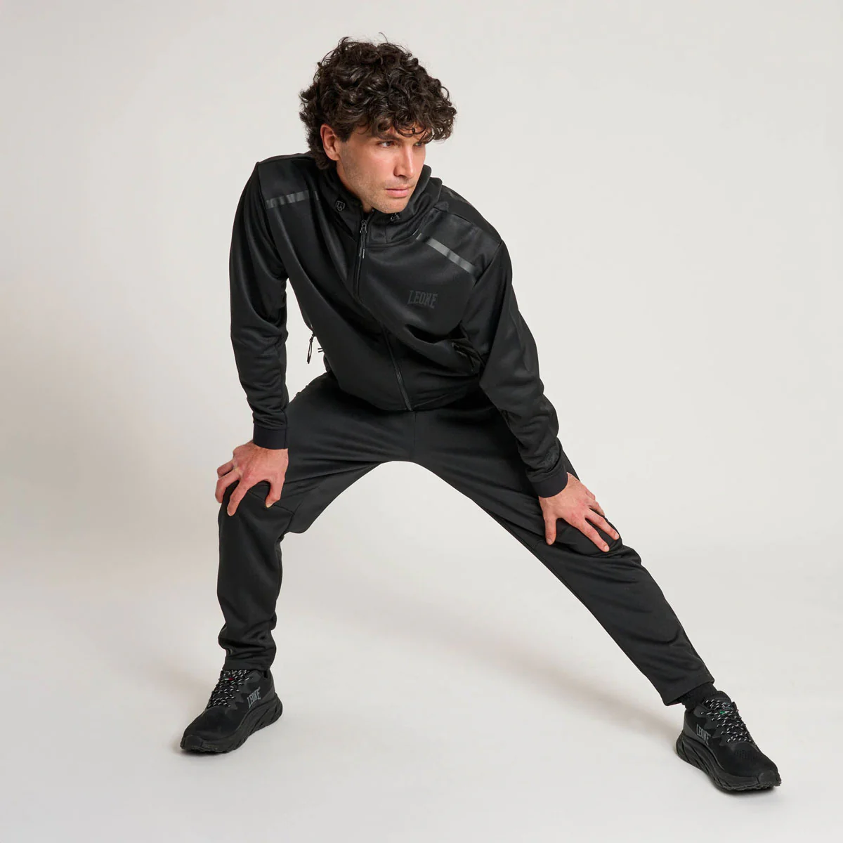 Sweatshirt Leone Black Lion hoodie ABX313 Black  - Image 3