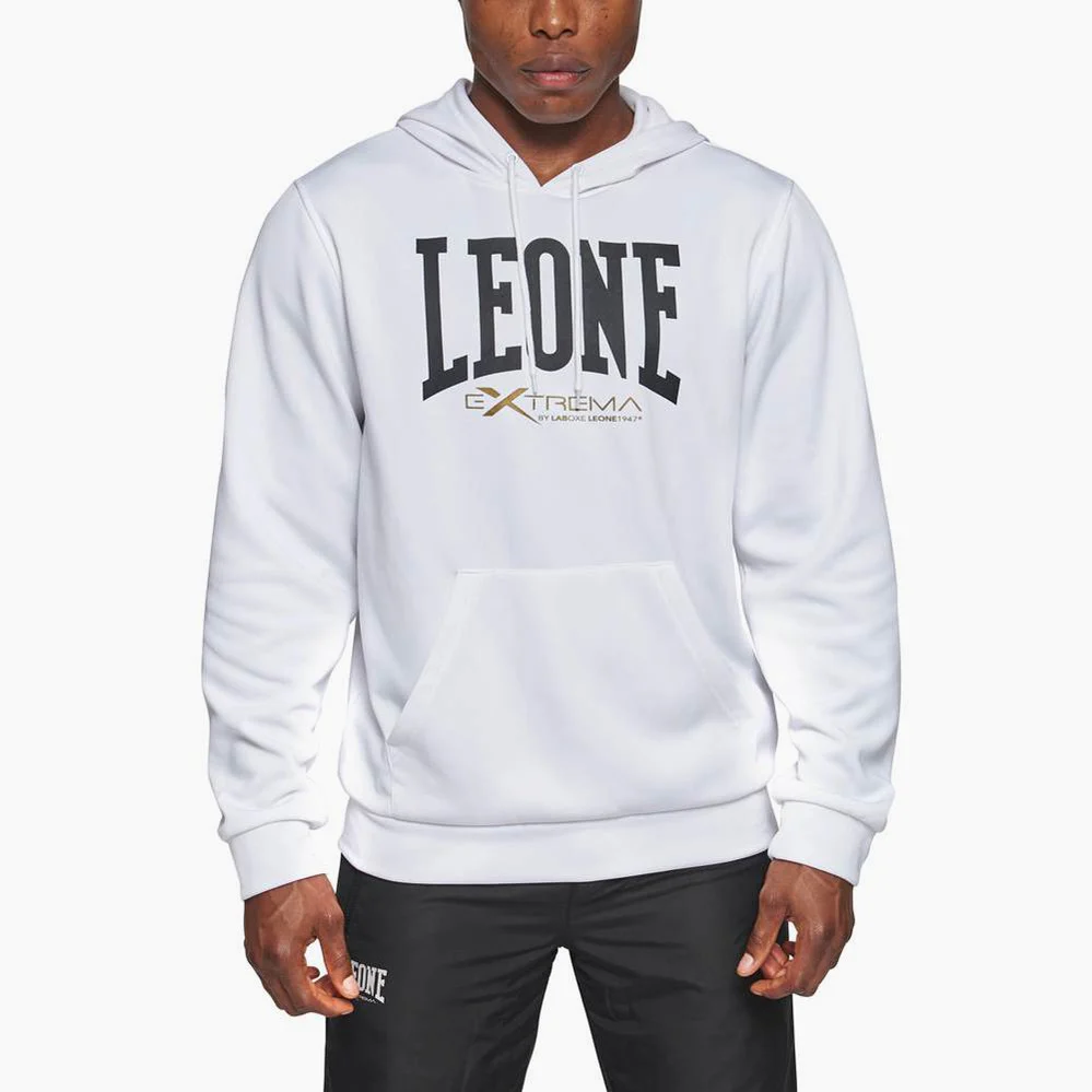 Sweatshirt Leone Extrema Logo with hood ABX111 