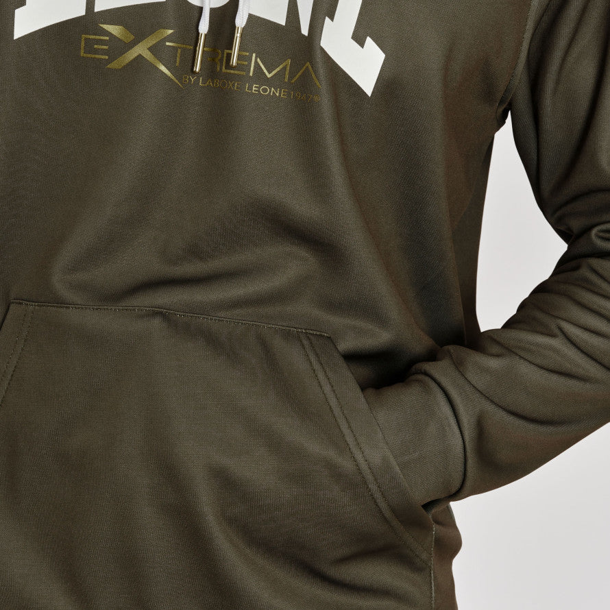 Sweatshirt Leone Extrema Logo with hood ABX111  - Image 13