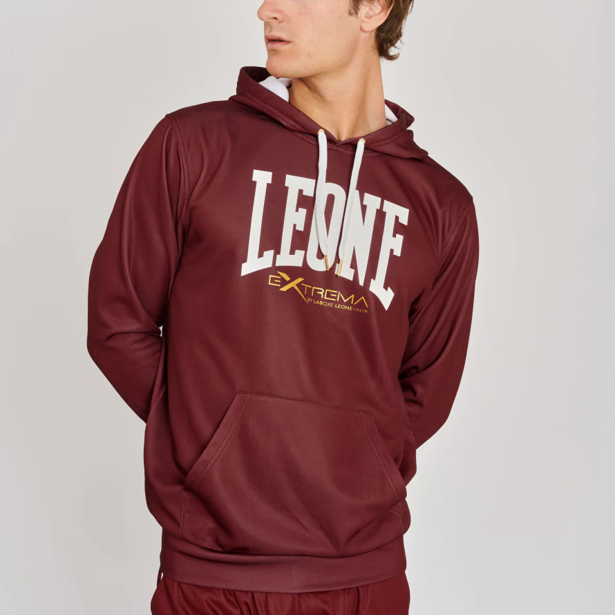 Sweatshirt Leone Extrema Logo with hood ABX111  - Image 15