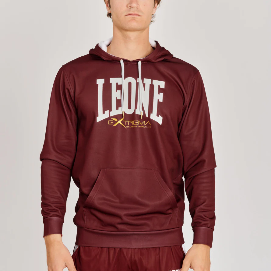Sweatshirt Leone Extrema Logo with hood ABX111  - Image 16