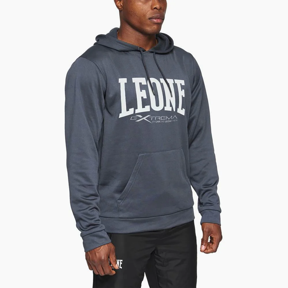 Sweatshirt Leone Extrema Logo with hood ABX111  - Image 4