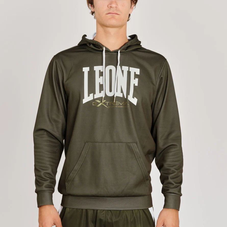 Sweatshirt Leone Extrema Logo with hood ABX111  - Image 9
