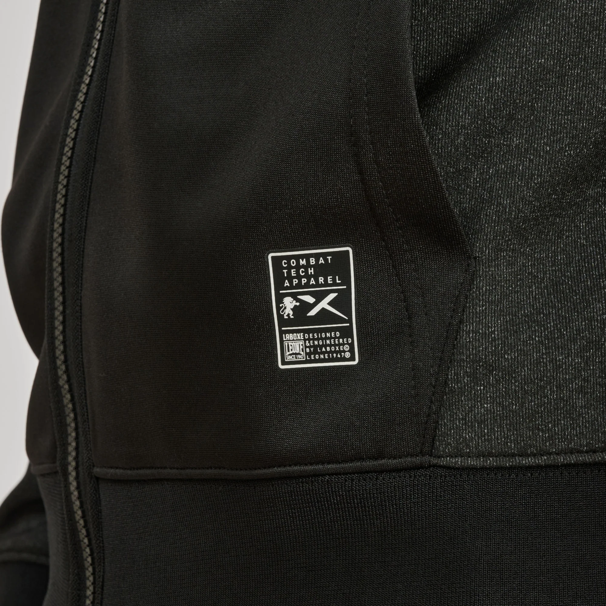 Sweatshirt Leone Melange ABX611 with hood  - Image 19