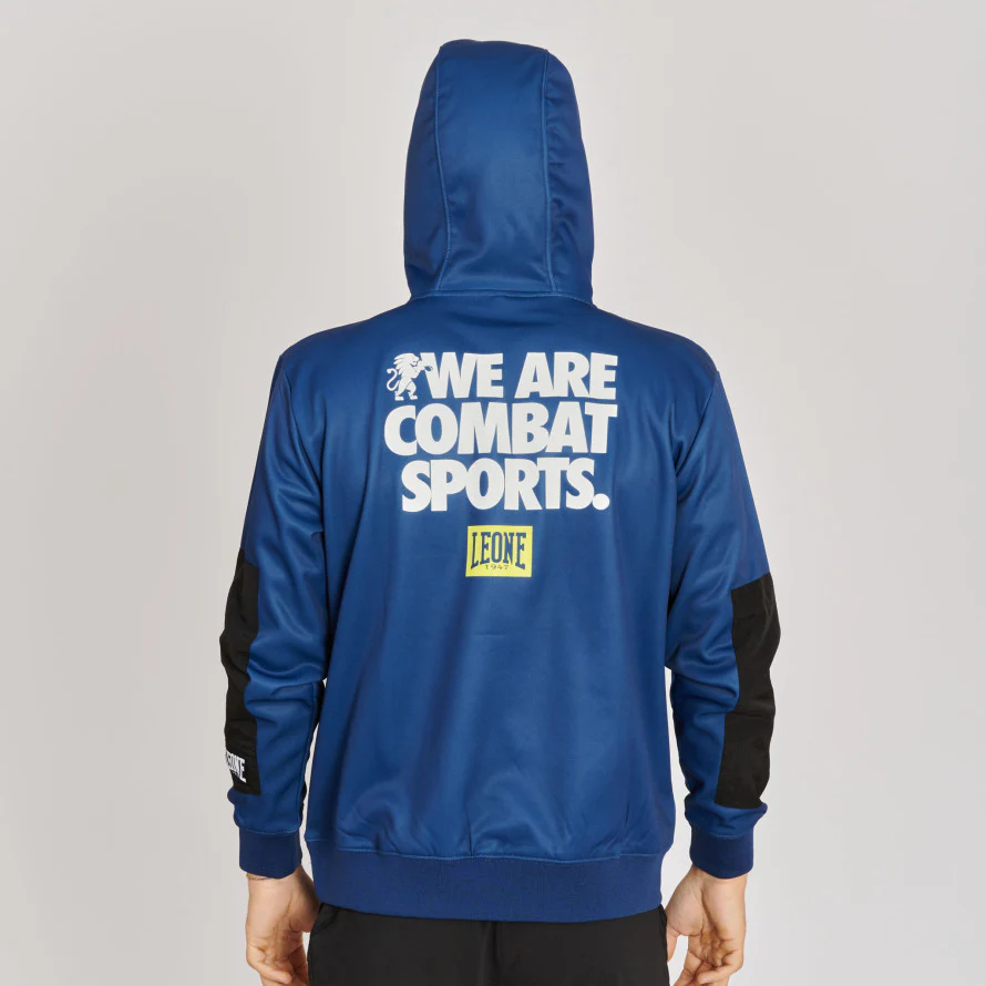 Sweatshirt Leone Logo Wacs with hood ABX136  - Image 10