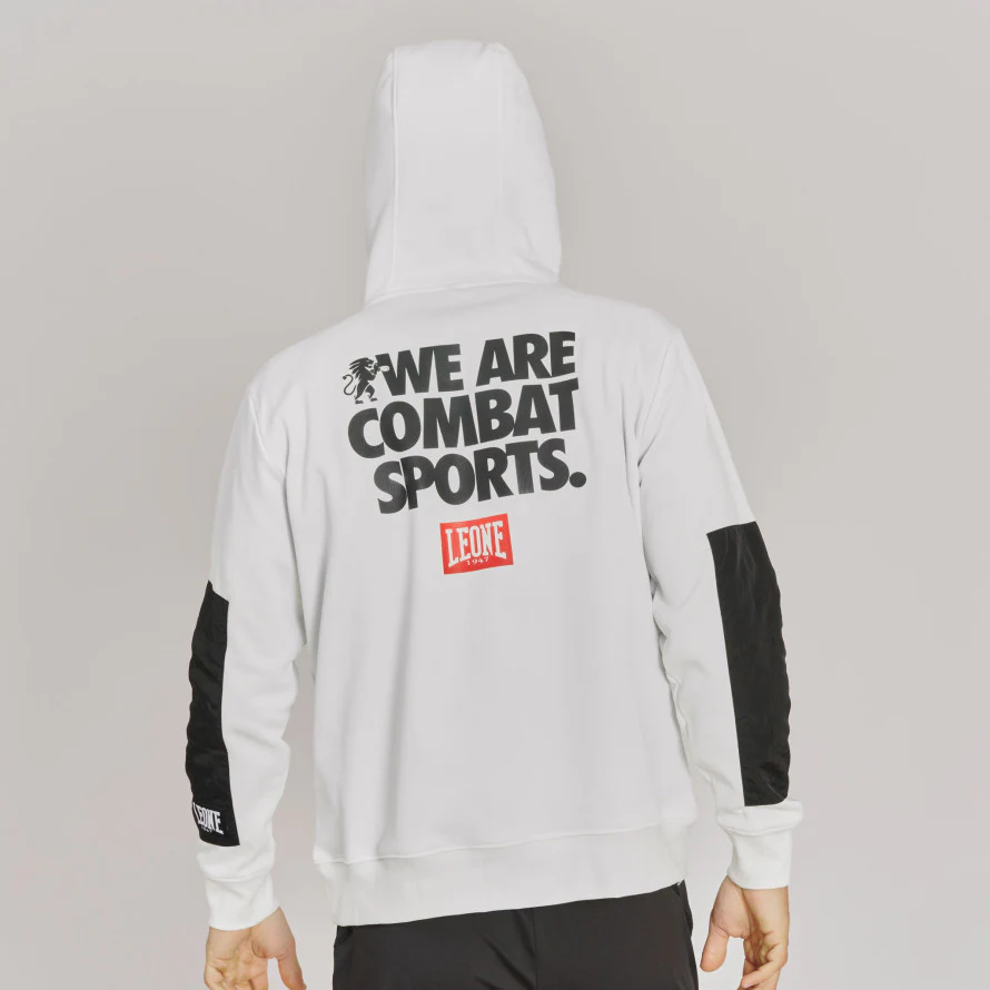 Sweatshirt Leone Logo Wacs with hood ABX136  - Image 19