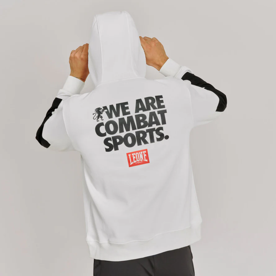 Sweatshirt Leone Logo Wacs with hood ABX136  - Image 20