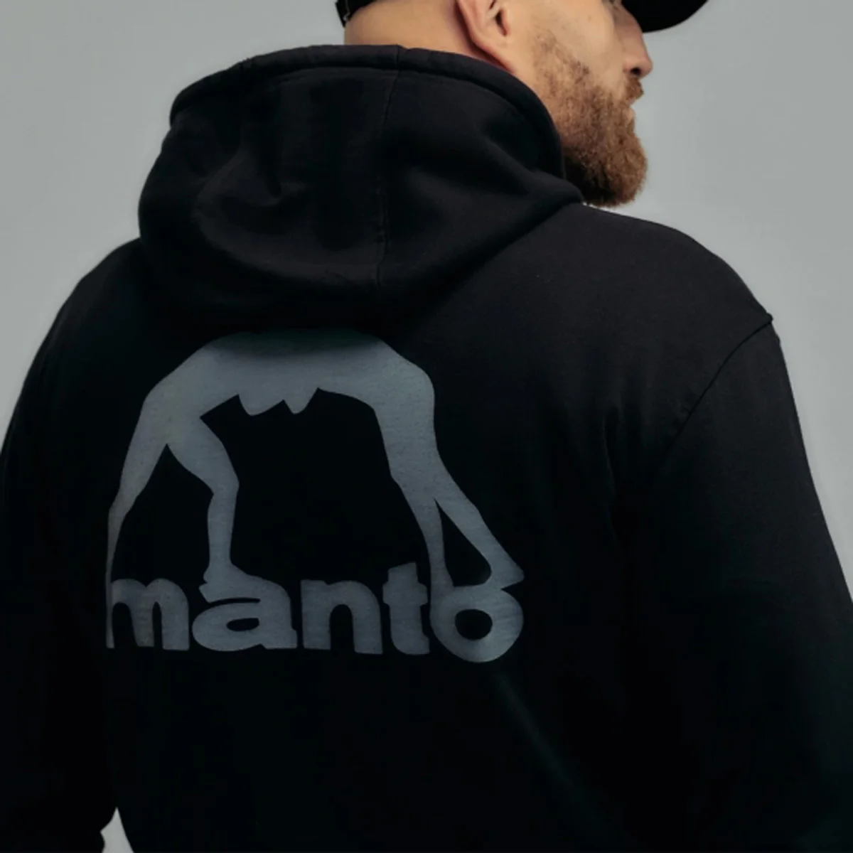 Sweatshirt Manto Peaceful Violence with Black hood  - Image 5