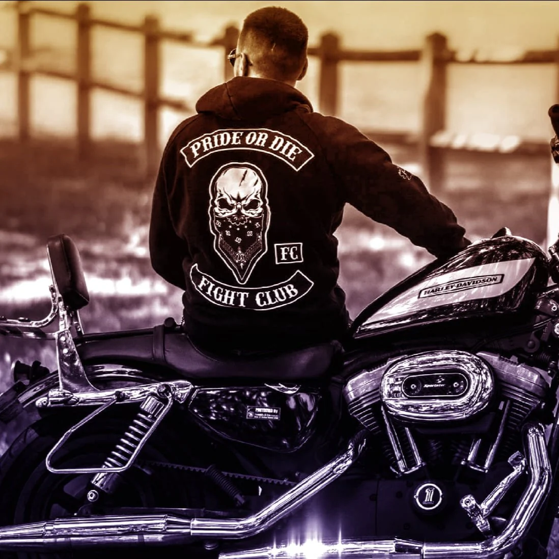 Sweatshirt Pride or Die Fight Club  - Image 12