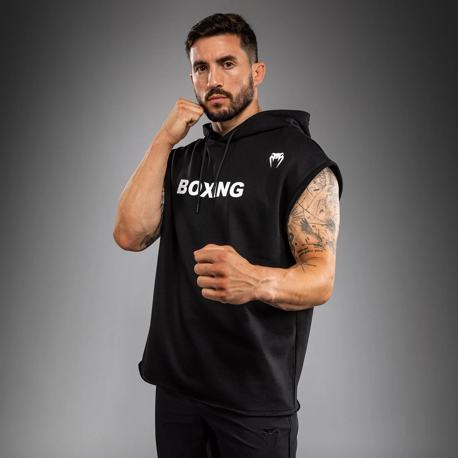 Sweatshirt sleeveless Venum Boxing VT with hood  - Image 2