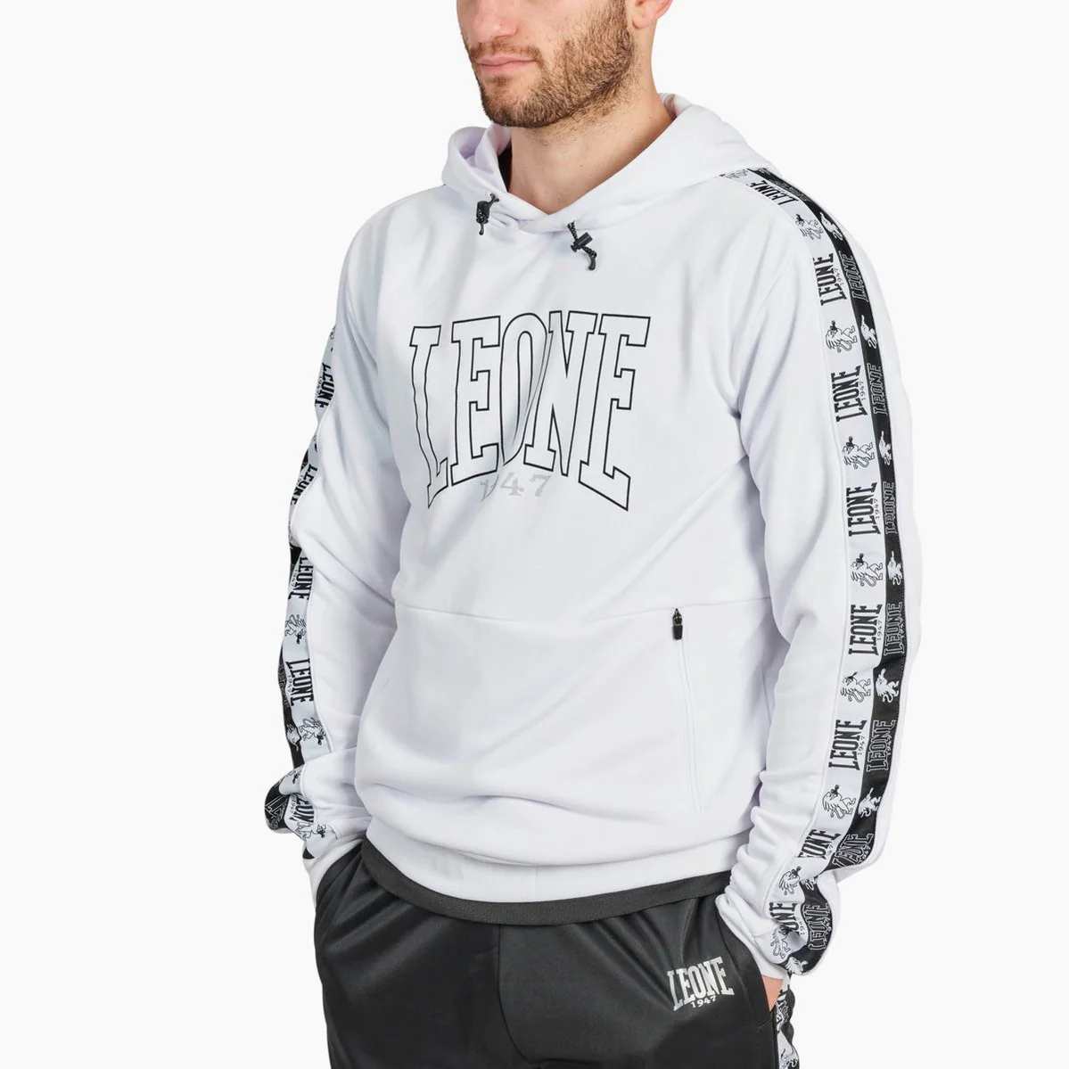 Sweatshirt Tracksuits Leone Iconic with hood ABX436  - Image 2