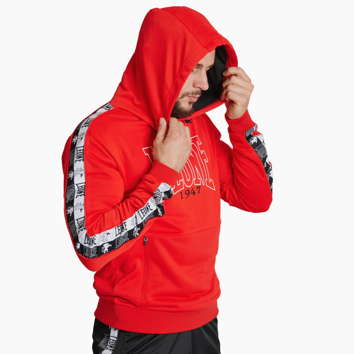 Sweatshirt Tracksuits Leone Iconic with hood ABX436  - Image 22