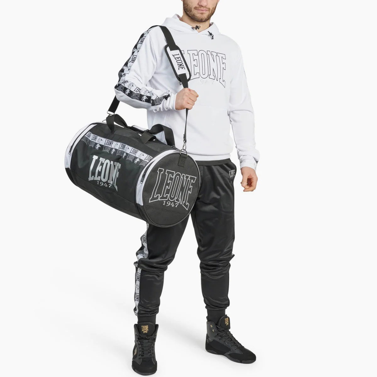 Sweatshirt Tracksuits Leone Iconic with hood ABX436  - Image 4