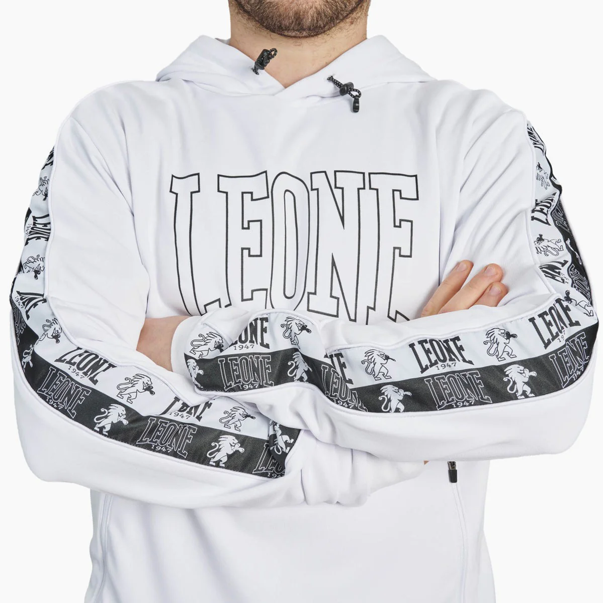 Sweatshirt Tracksuits Leone Iconic with hood ABX436  - Image 5