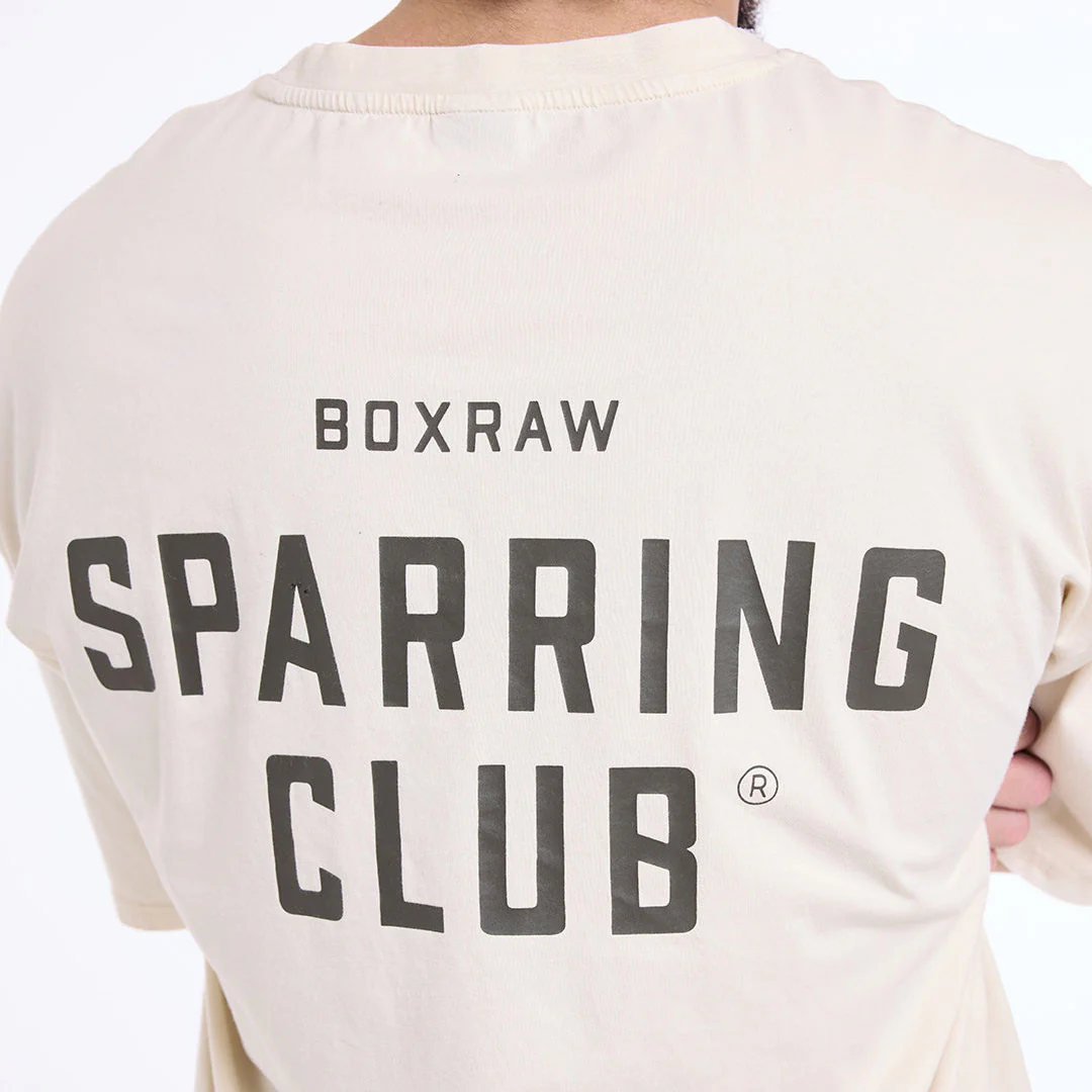T-shirt Boxraw Sparring Club Oversize Beige  - Image 8