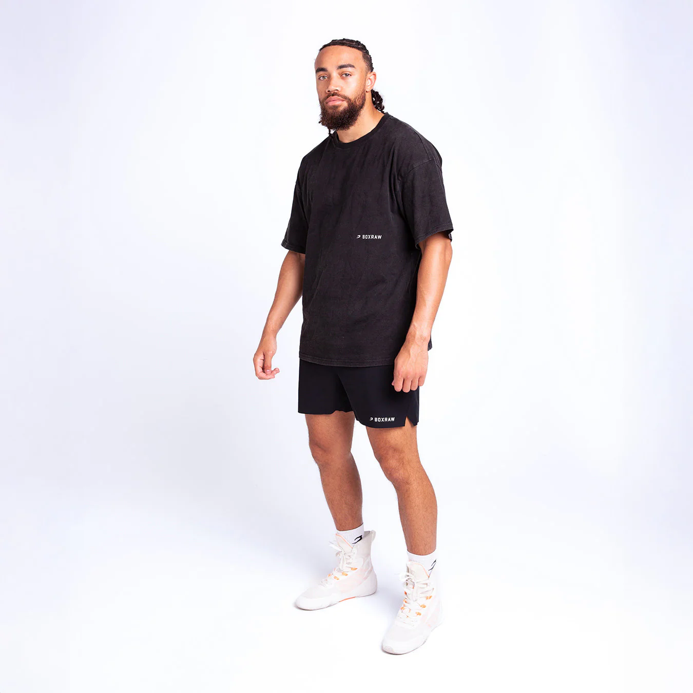 T-shirt Boxraw Sparring Club Oversize Black  - Image 3