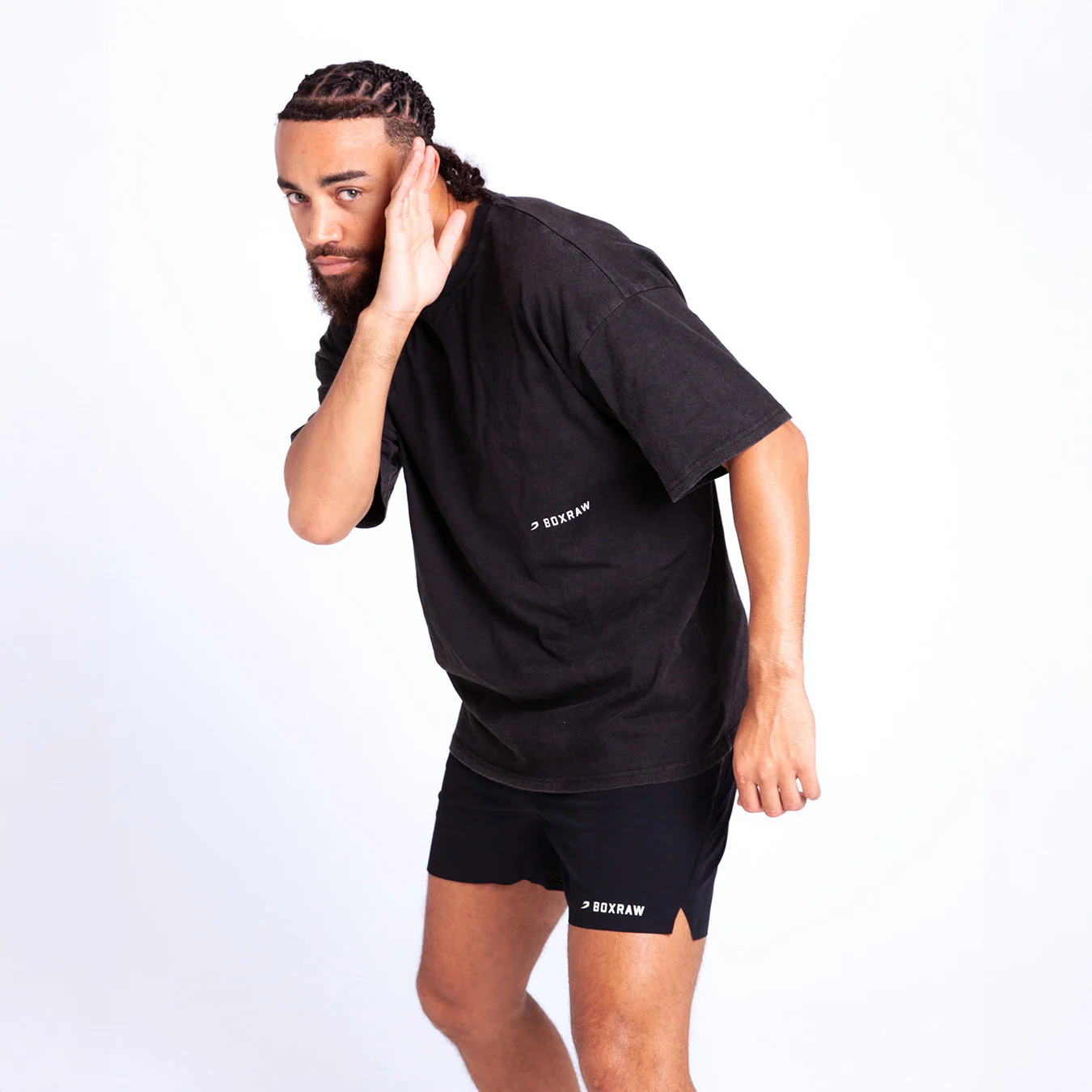 T-shirt Boxraw Sparring Club Oversize Black  - Image 4