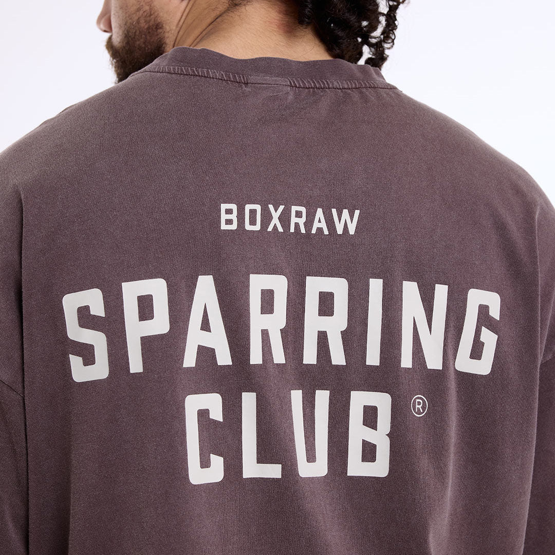 T-shirt Boxraw Sparring Club Oversize Brown  - Image 8
