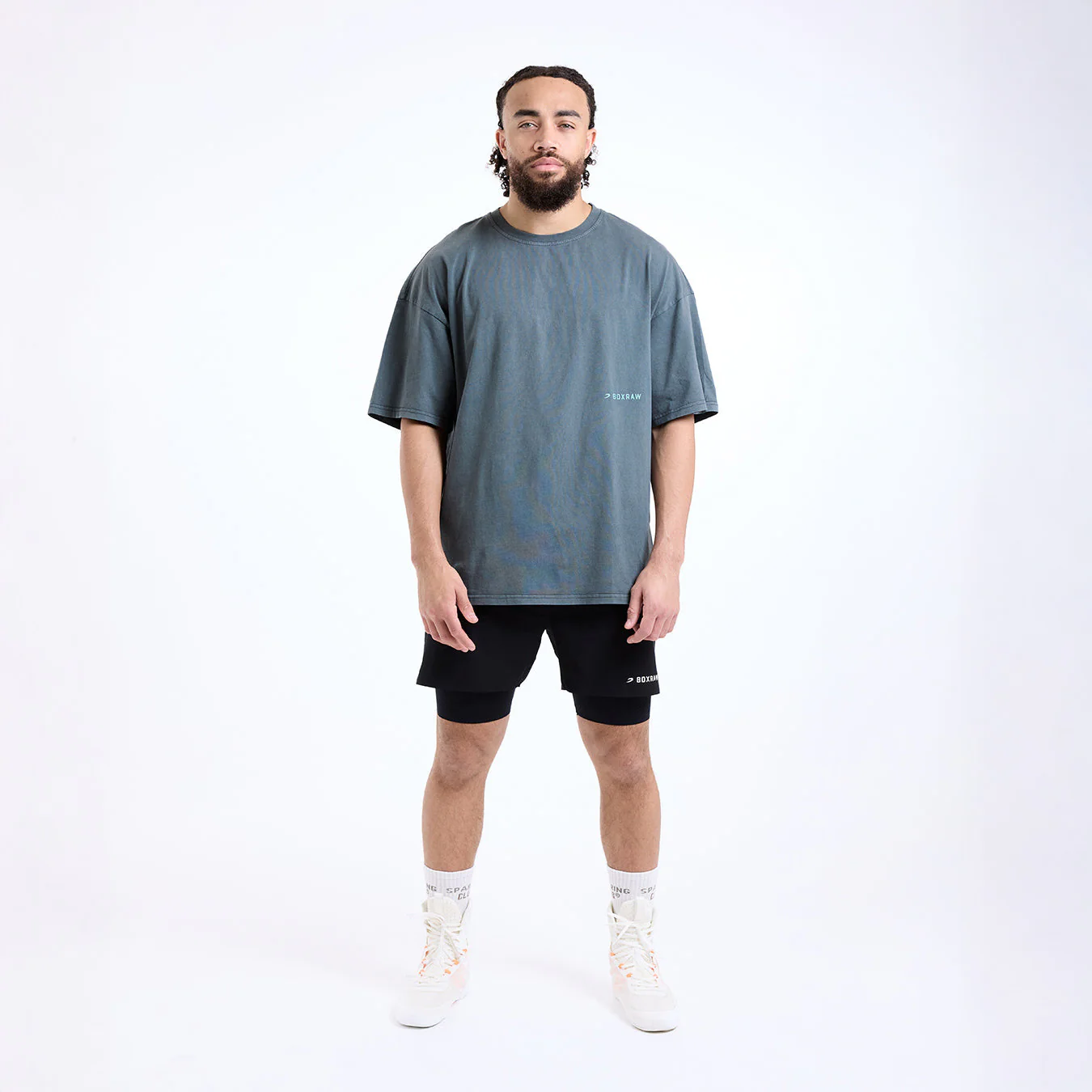 T-shirt Boxraw Sparring Club Oversize Gray  - Image 6