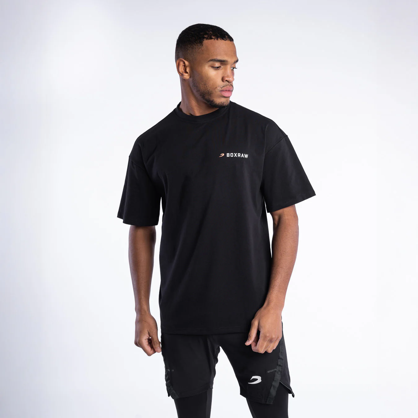 T-shirt Boxraw We Don't Play Boxing Oversize Black  - Image 6