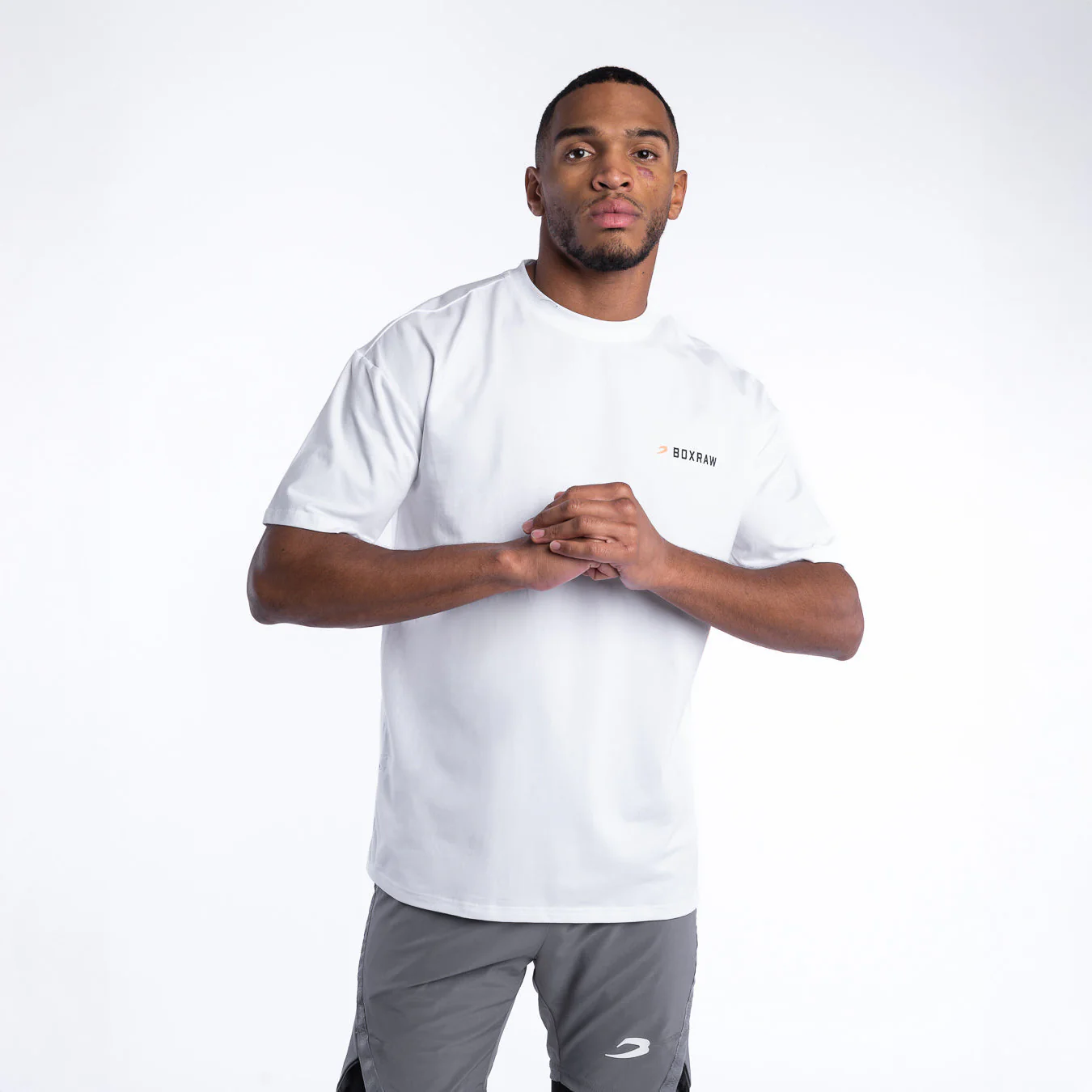 T-shirt Boxraw We Don't Play Boxing Oversize White  - Image 4