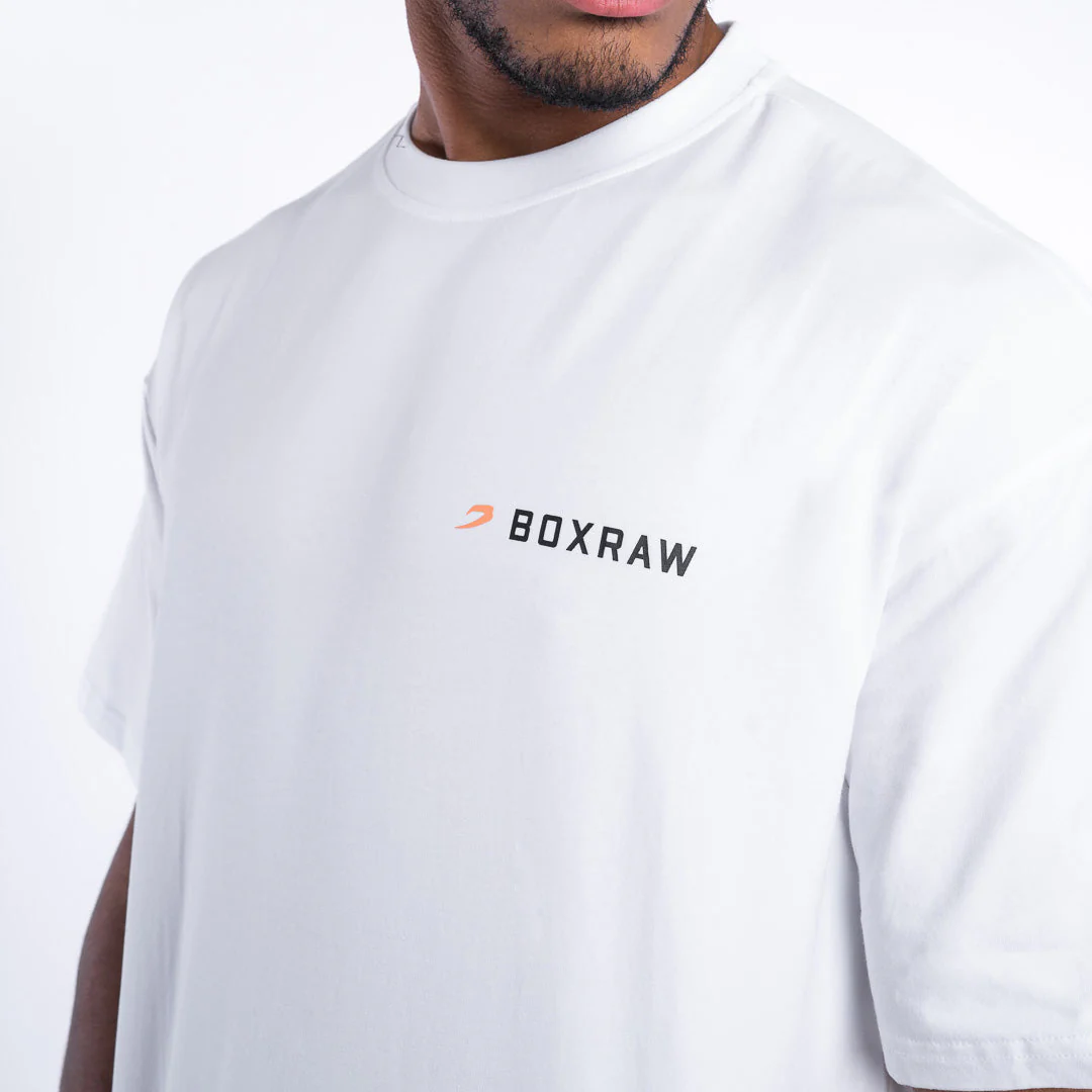 T-shirt Boxraw We Don't Play Boxing Oversize White  - Image 7