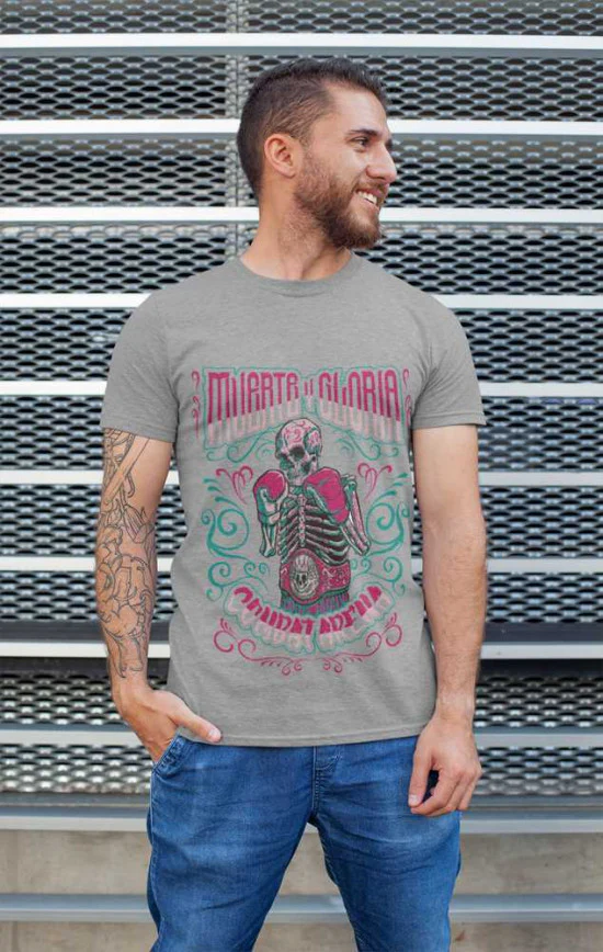 T-shirt Combat Arena Death And Glory  - Image 3