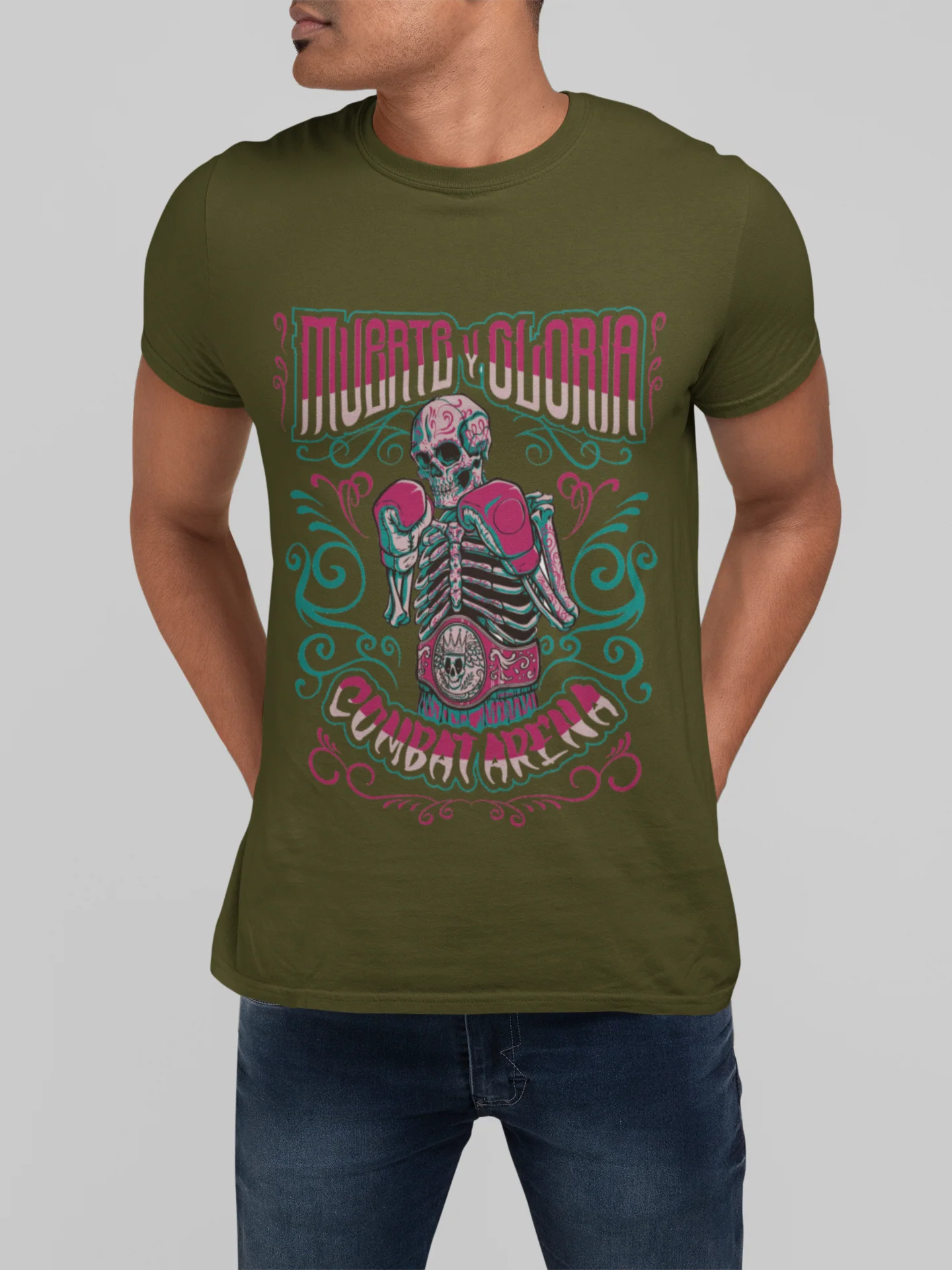 T-shirt Combat Arena Death And Glory  - Image 5