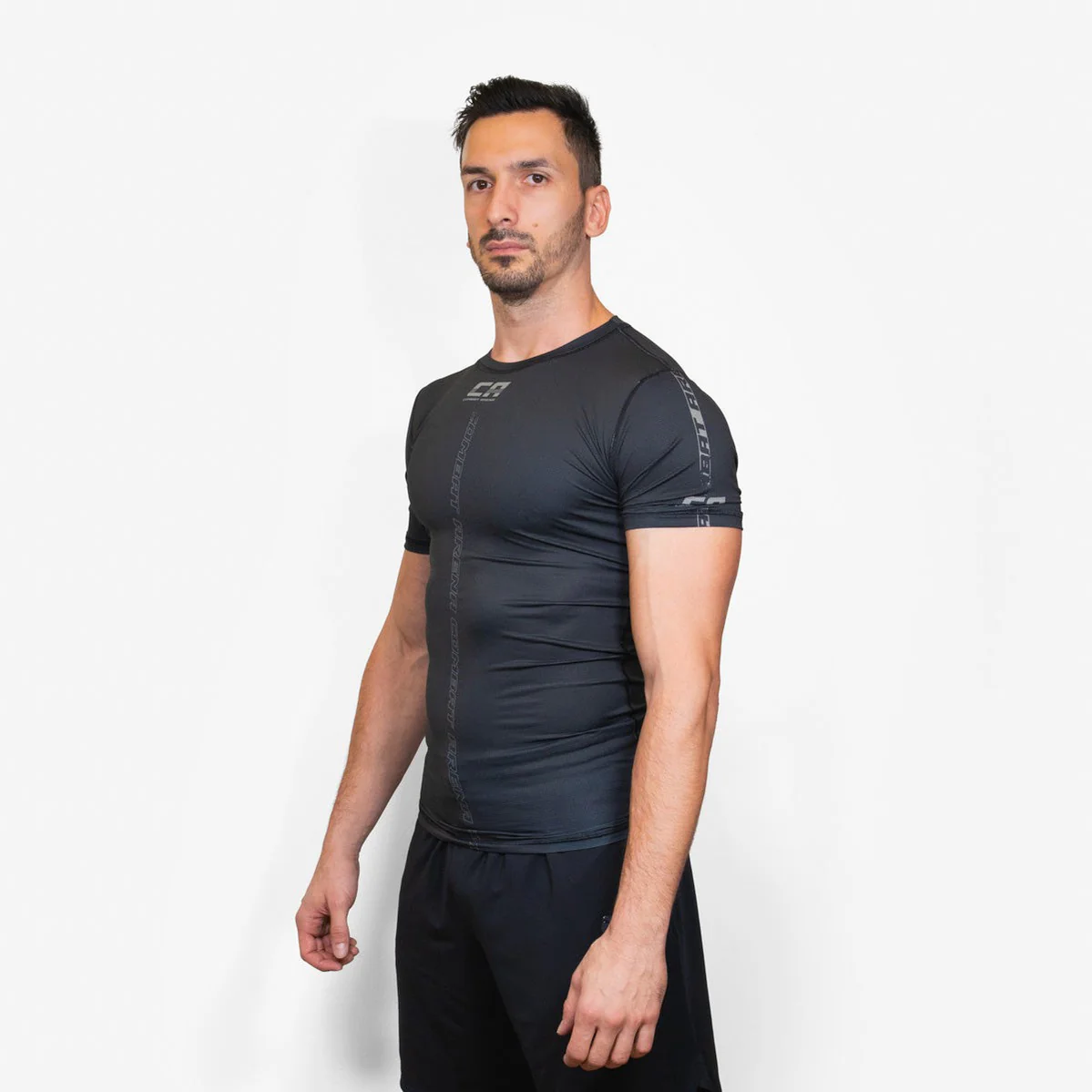 T-shirt compression Combat Arena Power short sleeve shirt 