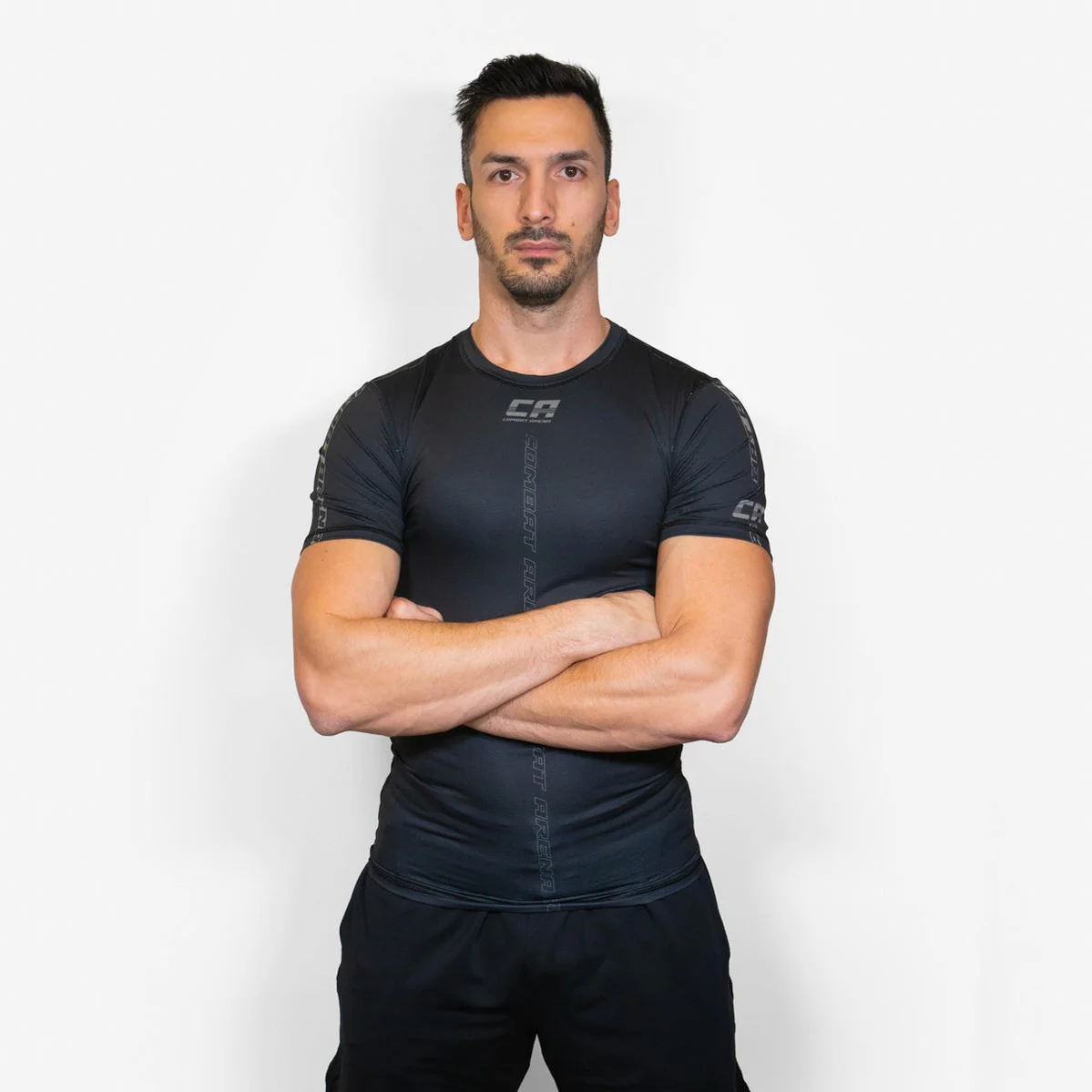 T-shirt compression Combat Arena Power short sleeve shirt  - Image 3