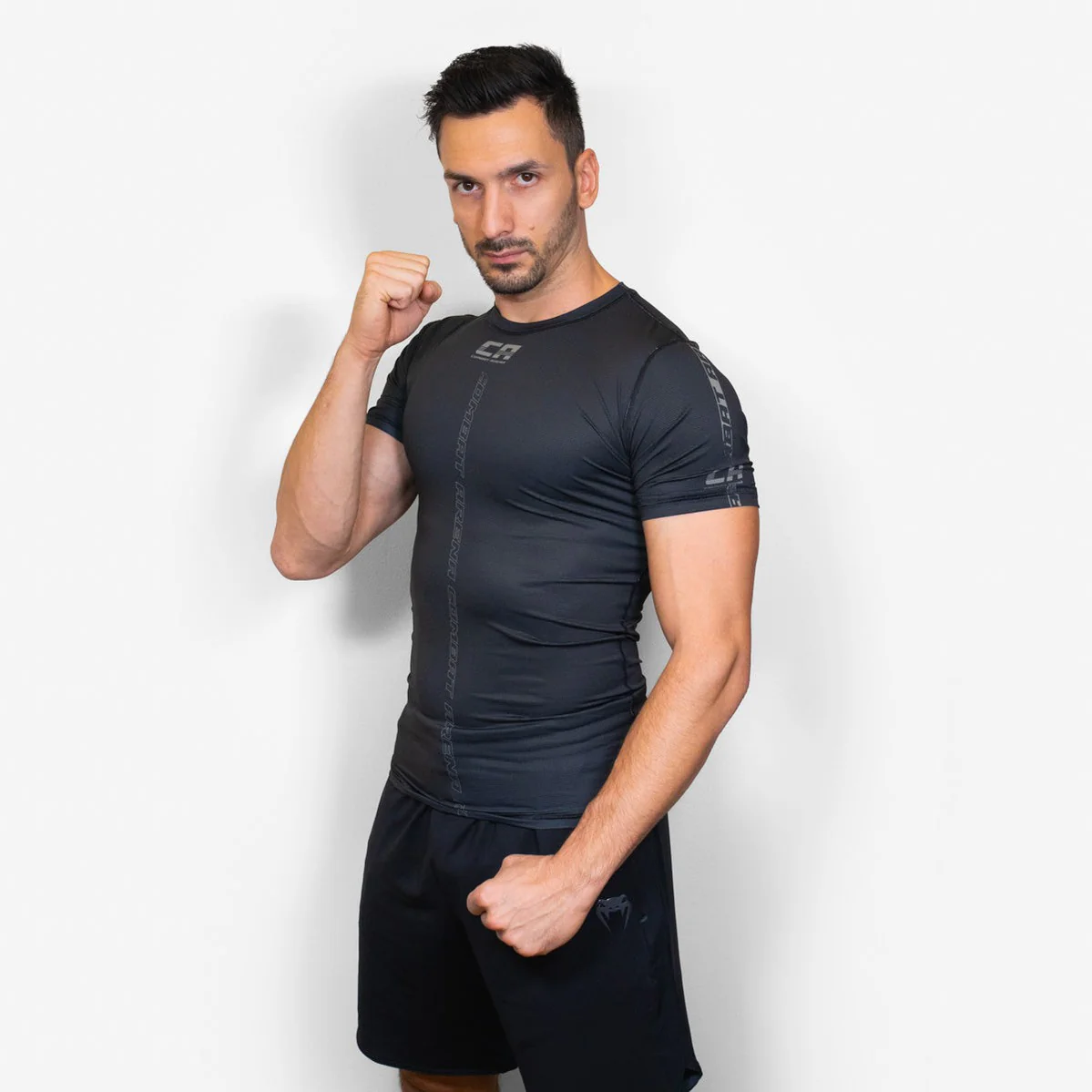 T-shirt compression Combat Arena Power short sleeve shirt  - Image 5