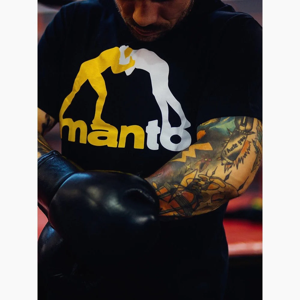 T-shirt Manto Logo Black  - Image 3