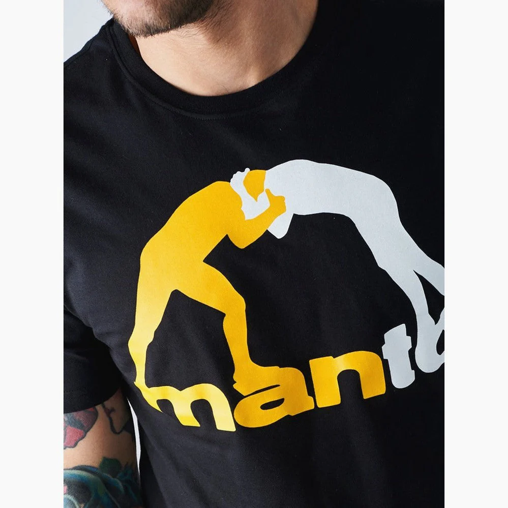 T-shirt Manto Logo Black  - Image 4