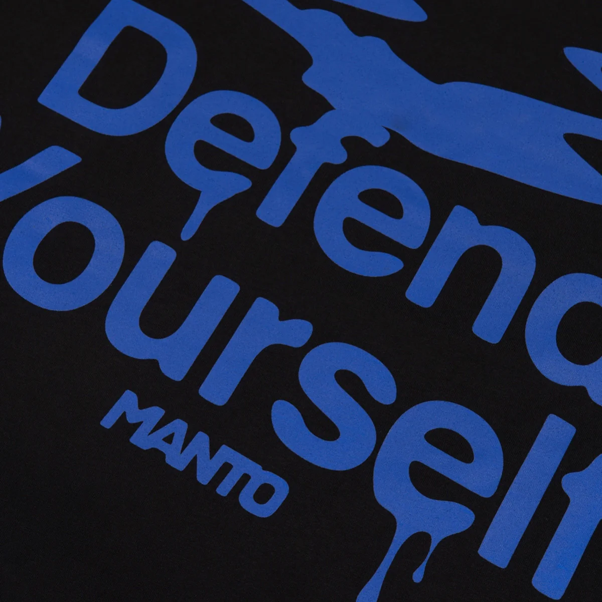 T-shirt Manto Black drip  - Image 3
