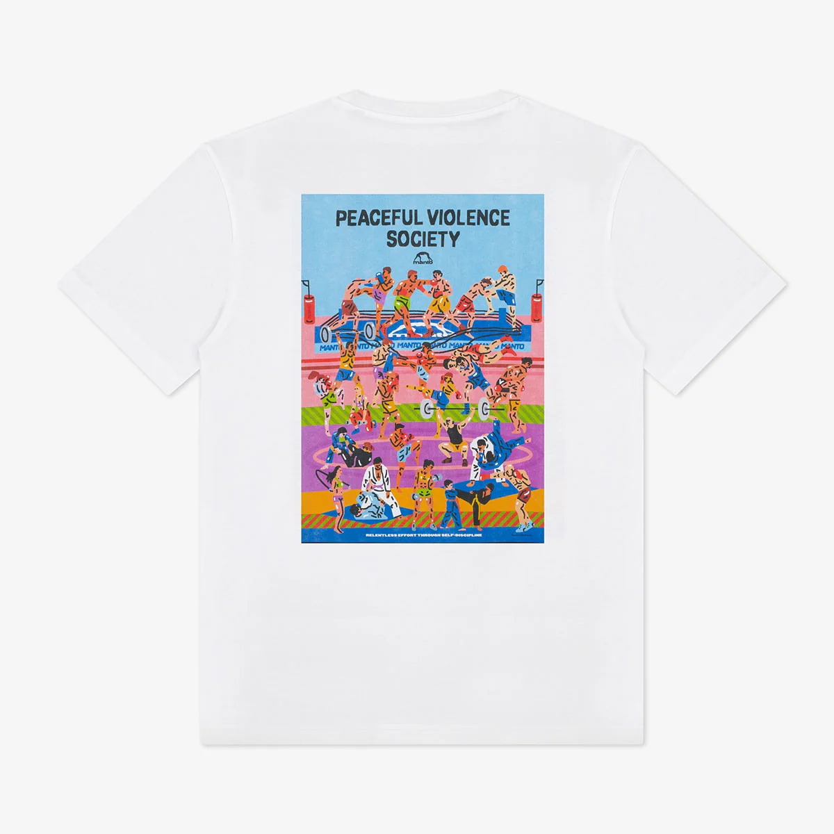 T-shirt Manto Gym 3.0 White 
