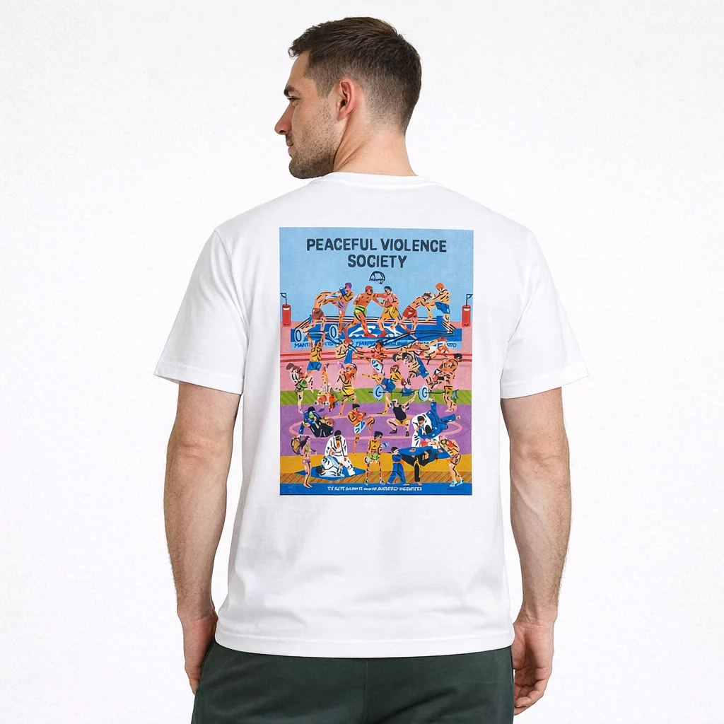 T-shirt Manto Gym 3.0 White  - Image 5