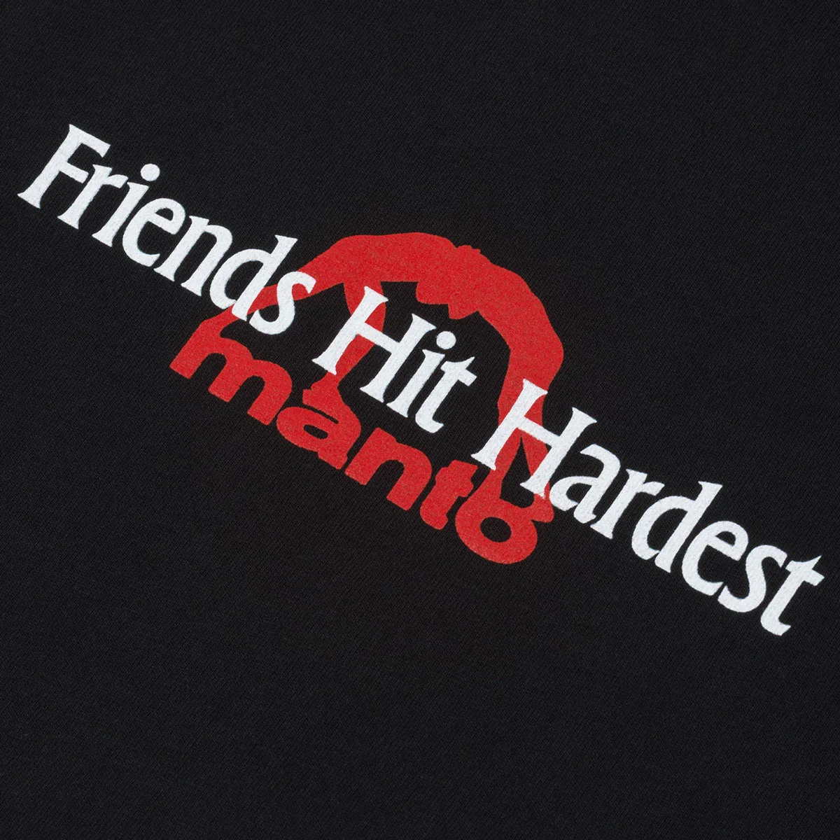 T-shirt Manto Nothing Personal Black  - Image 6