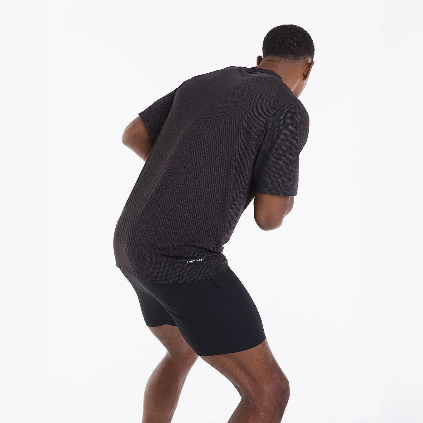 T-shirt technique Boxraw Oversize Valdes Black  - Image 3