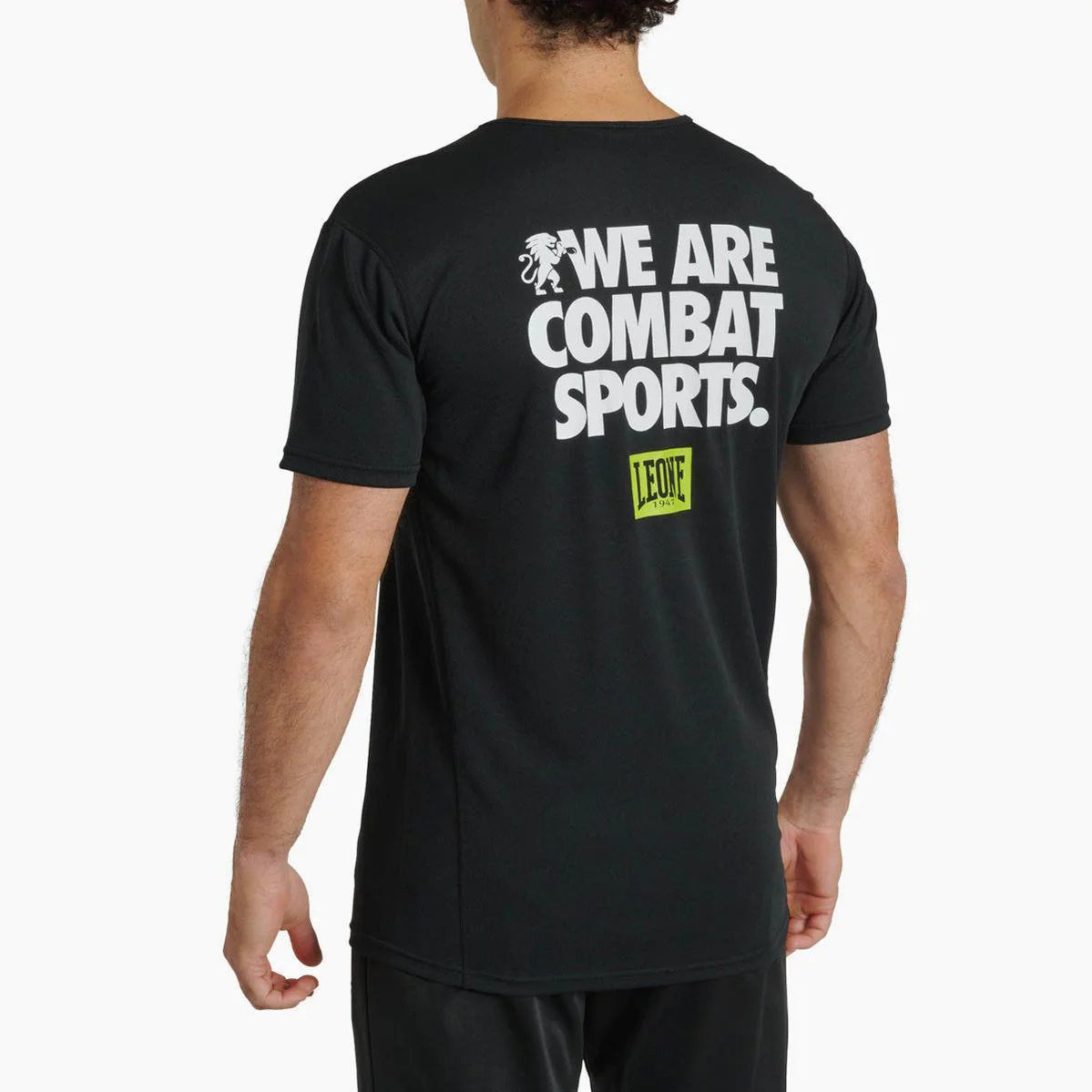 T-shirt technique Leone Logo Wacs ABX126 Black  - Image 2