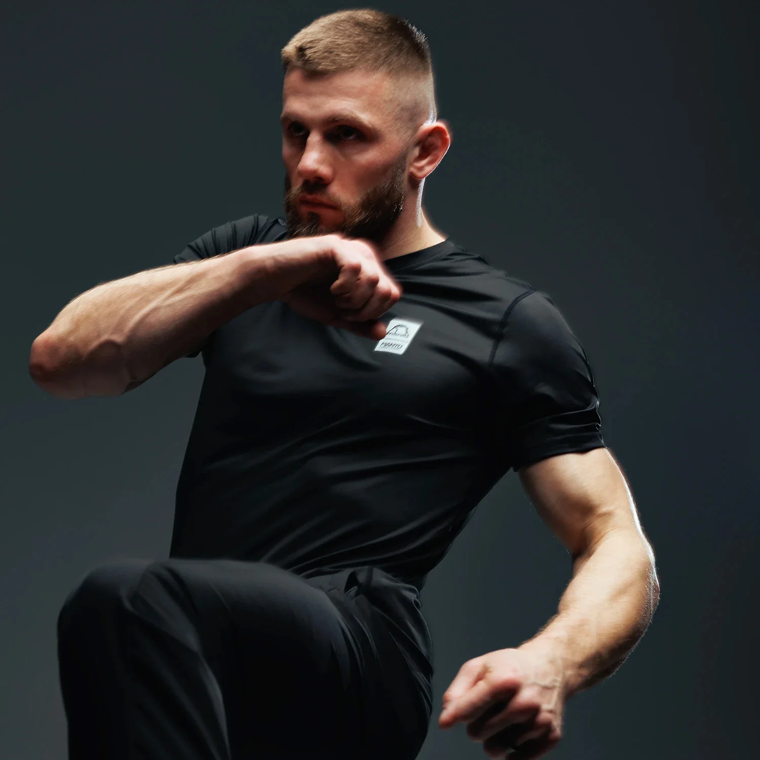 T-shirt technique Manto Pulse Black  - Image 9