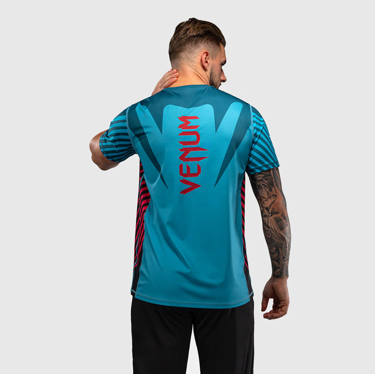 T-shirt Venum Attack 90 Dry Tech Turquoise  - Image 3
