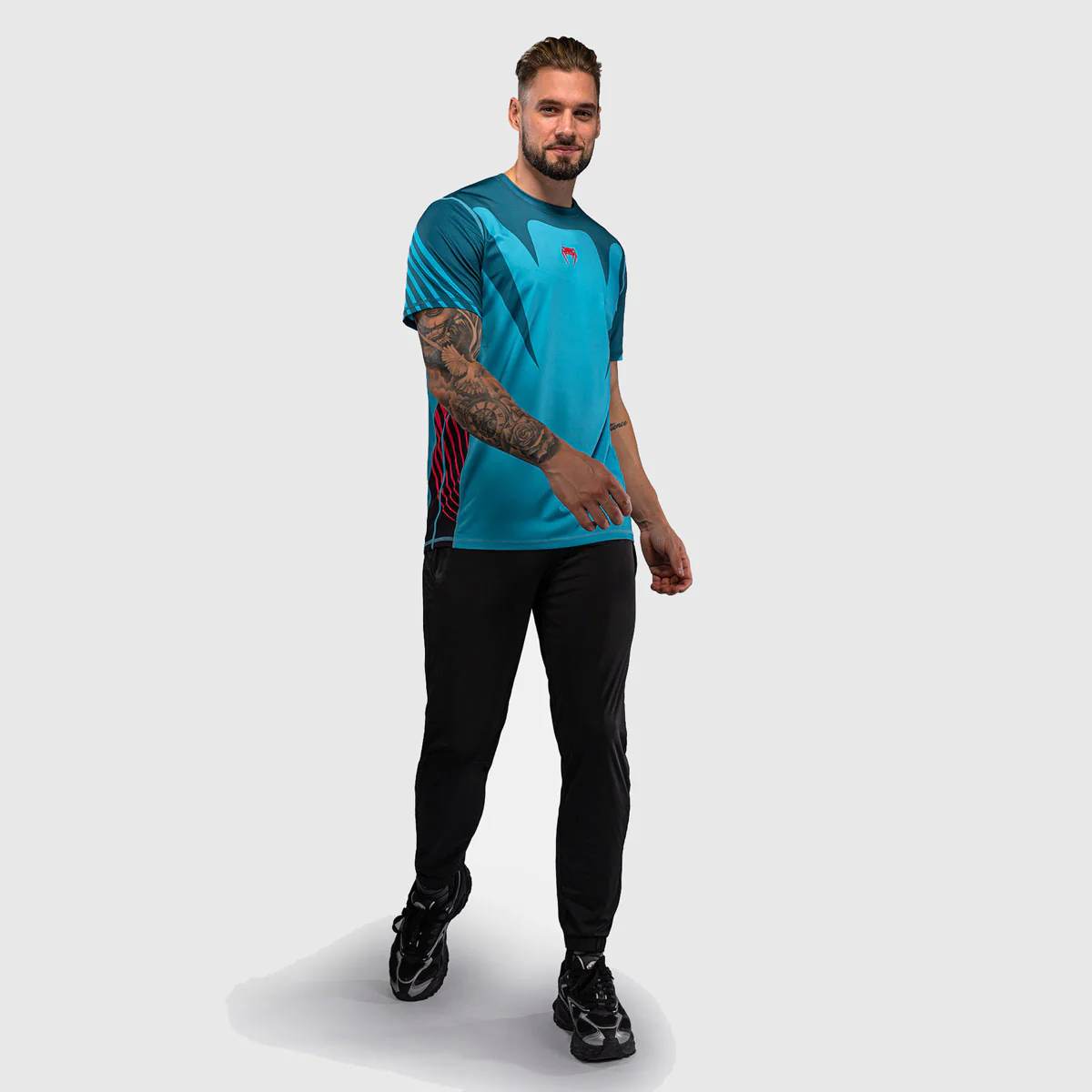 T-shirt Venum Attack 90 Dry Tech Turquoise  - Image 4