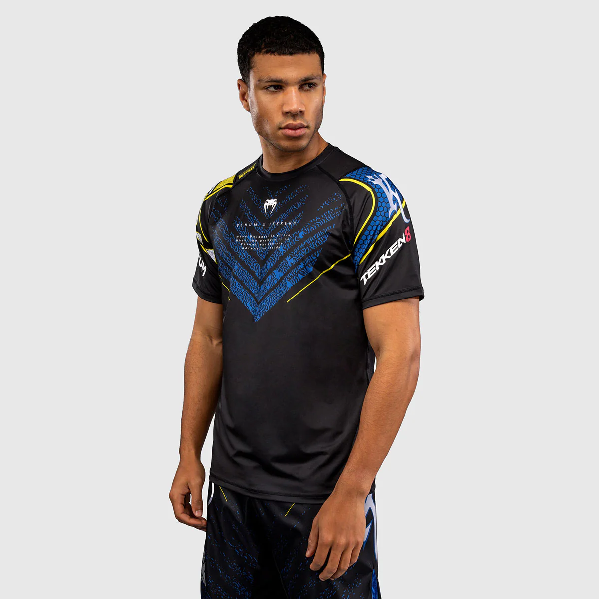 T-shirt Venum Dry Tech Tekken 8 King Black-yellow  - Image 2