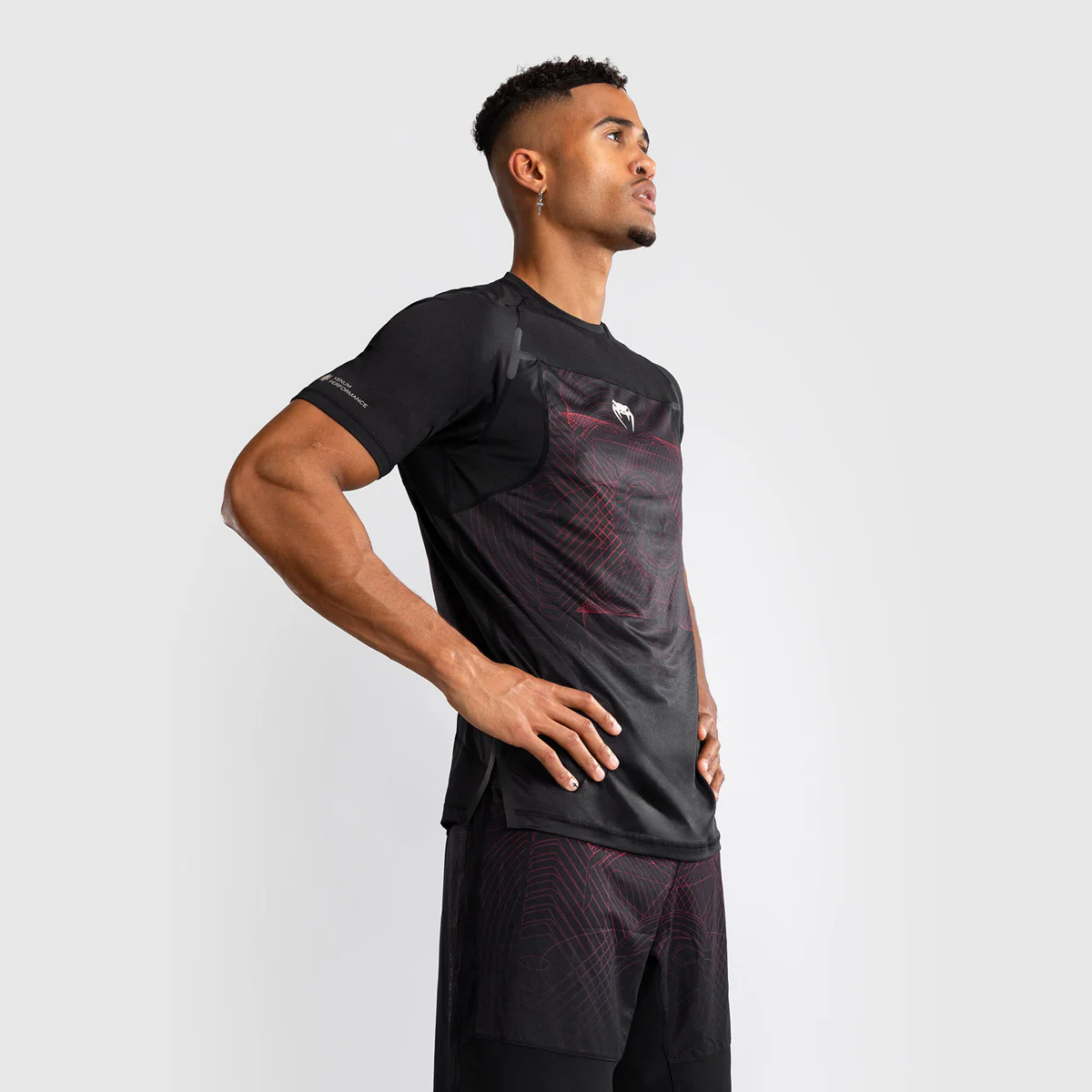 T-shirt Venum G-Fit Air Dry Tech black red  - Image 4